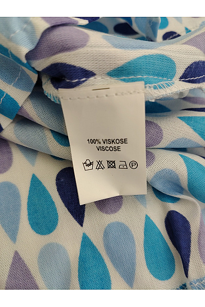 Zwillingsherz Dámská halenka s dlouhým rukávem vzorovaná boho Velikost L/XL | Zwillingsherz | obrázek 6