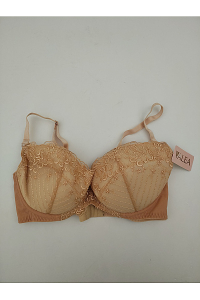 VALEA Béžová krajková kosticová push up podprsenka Vel. EU 75D | VALEA | obrázek 2