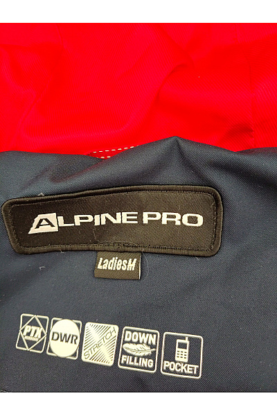 ALPINE PRO Dámská zimní lyžařská bunda s kapucí prošívaná Vel. M | ALPINE PRO | obrázek 6