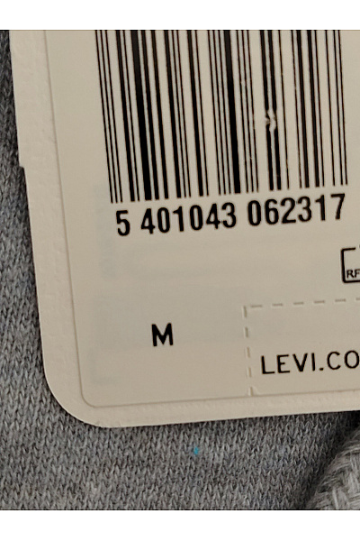LEVIS Šedá bavlněná mikina s kapucí na zip | LEVIS | obrázek 7