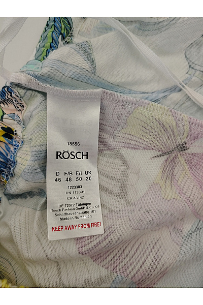 RÖSCH Barevné bavlněné pyžamové kraťasy s motivem motýlů Vel. DE 46 | RÖSCH | obrázek 4