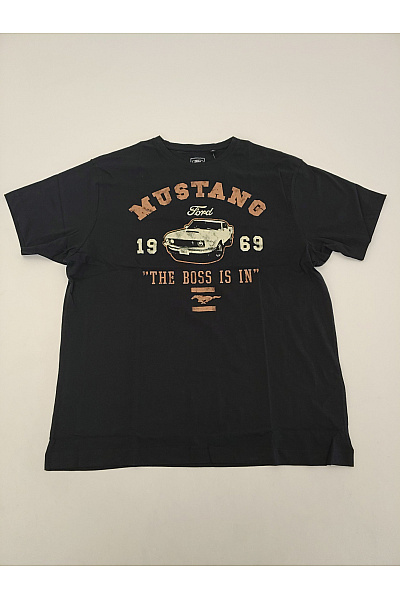 Pánské bavlněné tričko s krátkým rukávem a retro potiskem auta Velikost XL | Unimoda | obrázek 2