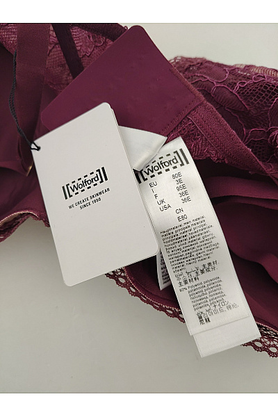 Wolford Fialová krajková korzetová podprsenka s kosticemi Vel. EU 80E | Wolford | obrázek 6