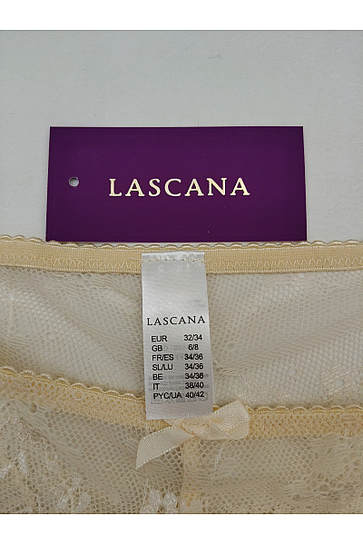 Lasca Béžové krajkové kalhotky luxusní Velikost EU 32/34 | Lasca | obrázek 6