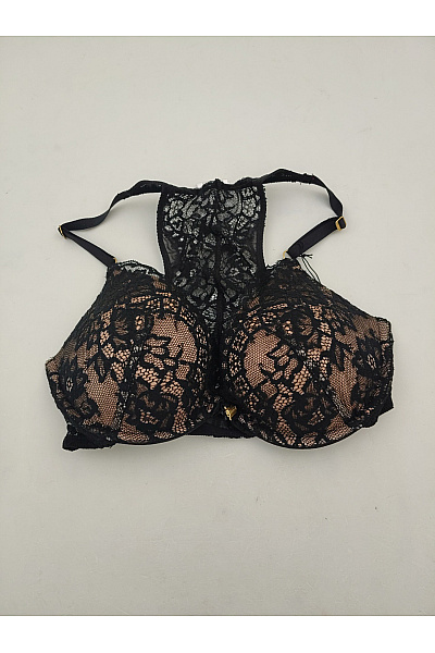 Wolford Černá krajková push up podprsenka s ozdobnými zády | Wolford | obrázek 2