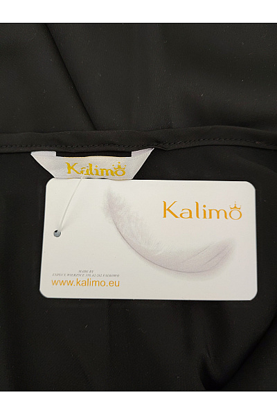 Kalimo Černá dámská noční košilka na ramínka Velikost EU S | Kalimo | obrázek 5