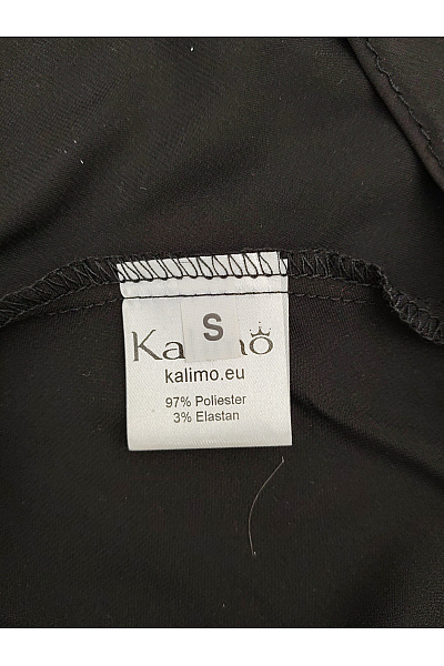 Kalimo Černá dámská noční košilka na ramínka Velikost EU S | Kalimo | obrázek 6