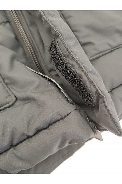 POLO CLUB Pánská khaki prošívaná zimní bunda s kapucí puffer Velikost XL | POLO CLUB | obrázek 8