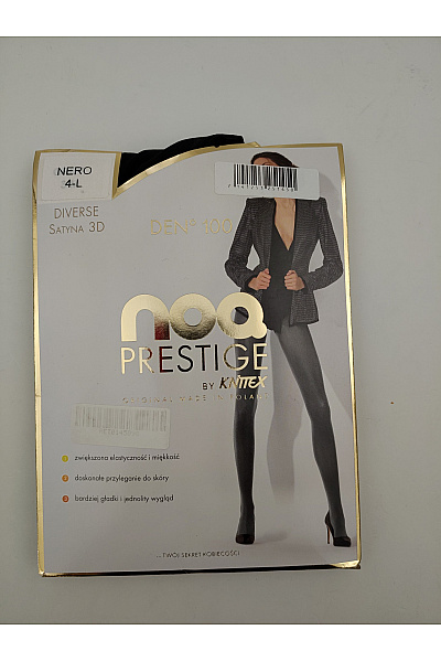 CG Get Prestige Dámské černé neprůhledné punčocháče 100 DEN luxusní Velikost 4-L | CG Get Prestige | obrázek 2