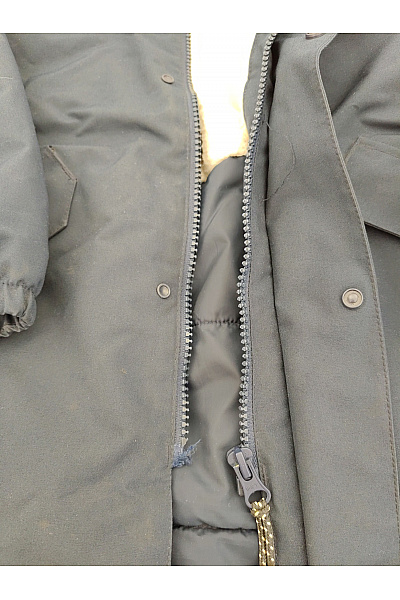 Jack Wolfskin Modrá dětská outdoorová bunda s kapucí Velikost 116 | Jack Wolfskin | obrázek 4