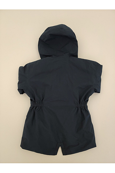 Jack Wolfskin Modrá dětská outdoorová bunda s kapucí Velikost 116 | Jack Wolfskin | obrázek 10