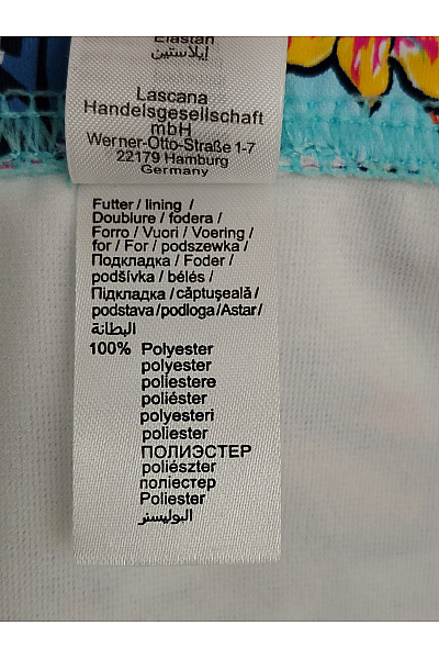 Lasca Modré květinové spodní díl plavek bikini | Lasca | obrázek 11