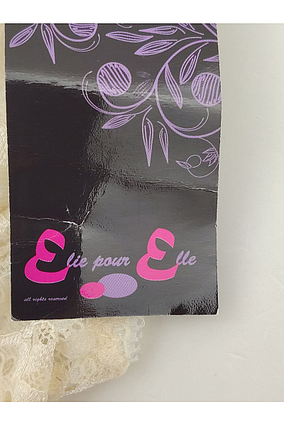 Elie pour Elle Béžová krajková kosticová push up podprsenka se zapínáním vpředu Vel. EU 75B | Elie pour Elle | obrázek 3