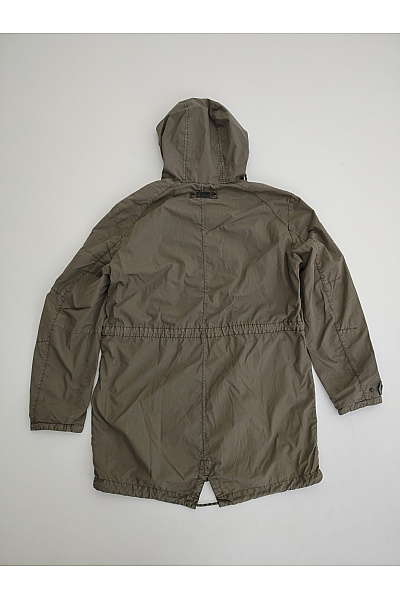 Camel active Pánská bavlněná parka khaki s kapucí přechodová Vel. EU 56 | camel active | obrázek 6