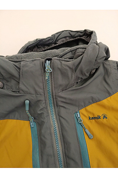 Kamik Chlapecká outdoorová bunda khaki Vel. EU 104 | kamik | obrázek 2