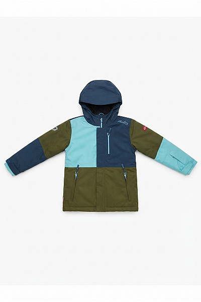 TROLLKIDS Chlapecká Outdoorová Bunda Khaki Barevná Vel. EU 128