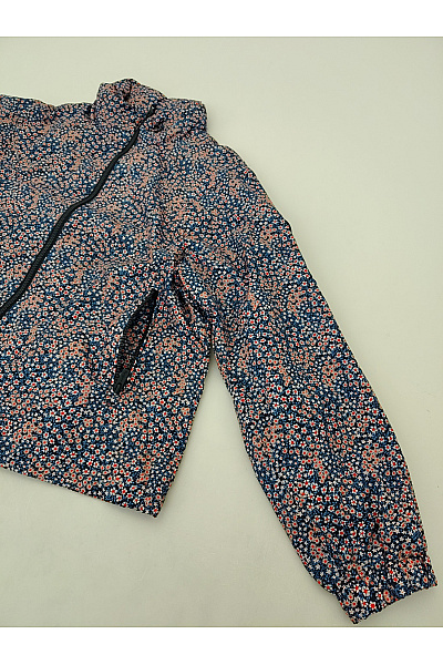 Pepe Jeans Dámská prošívaná květovaná přechodná bunda se zipem Vel. L | Pepe Jeans | obrázek 3