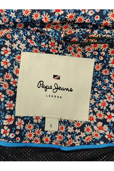 Pepe Jeans Dámská prošívaná květovaná přechodná bunda se zipem Vel. L | Pepe Jeans | obrázek 6