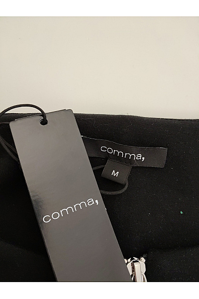COMMA Černé krátké sako na zip bez límce | COMMA | obrázek 7