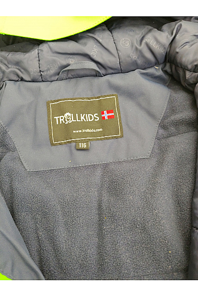 TROLLKIDS Chlapecká outdoorová bunda zelená Vel. EU 116 | TROLLKIDS | obrázek 7