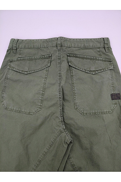G-Star Dámské khaki bavlněné kalhoty s kapsami Velikost 27 | G-Star | obrázek 6