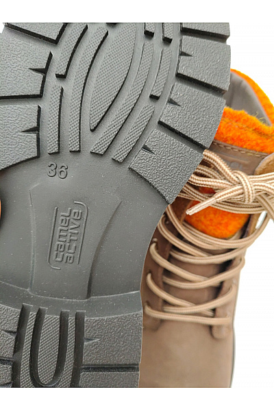 Camel active Hnědé kotníkové zimní šněrovací boty s membránou Vel. EU 36 | camel active | obrázek 6