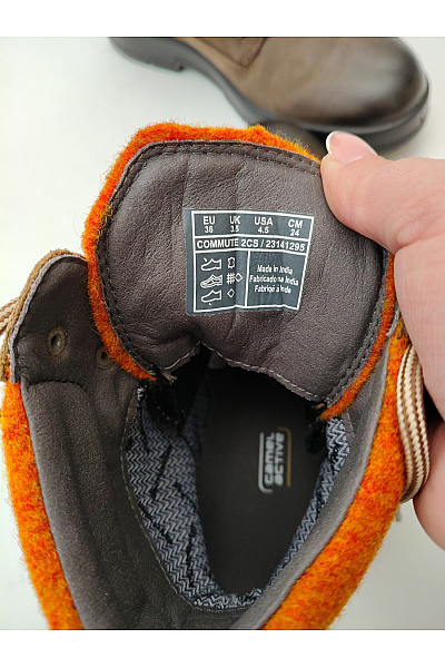 Camel active Hnědé kotníkové zimní šněrovací boty s membránou Vel. EU 36 | camel active | obrázek 9