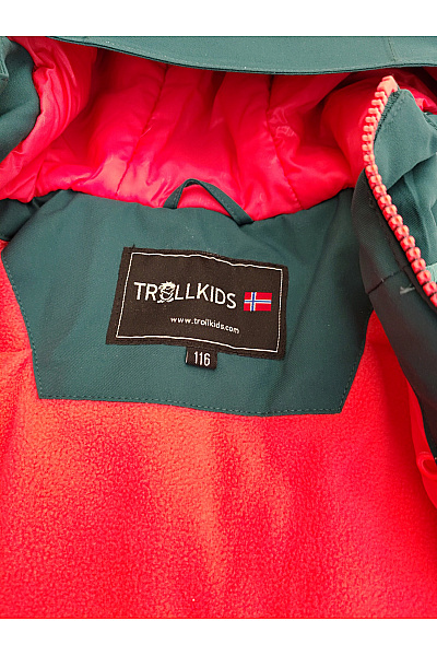 TROLLKIDS Dívčí barevná outdoorová zimní bunda Velikost EU 116 | TROLLKIDS | obrázek 8