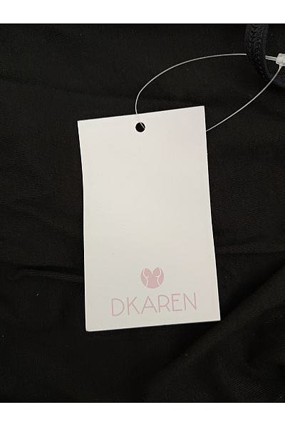 DKAREN Dámská černá noční košilka na ramínka Velikost EU M | DKAREN | obrázek 7