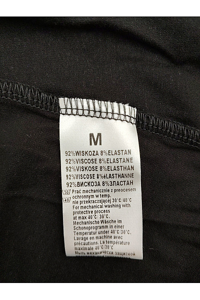 DKAREN Dámská černá noční košilka na ramínka Velikost EU M | DKAREN | obrázek 9