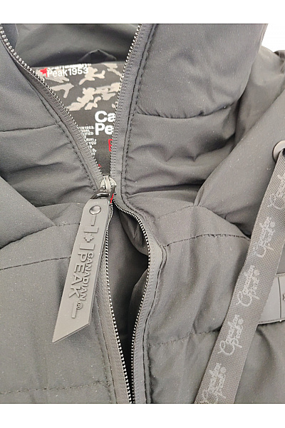 Canadian-peak Dámská černá prošívaná vesta s kapucí Velikost EU 4/XL | canadian-peak | obrázek 6