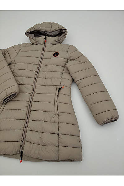 Geographical Norway Béžová prošívaná přechodná bunda s kapucí Vel. EU 2/M | Geographical Norway | obrázek 3