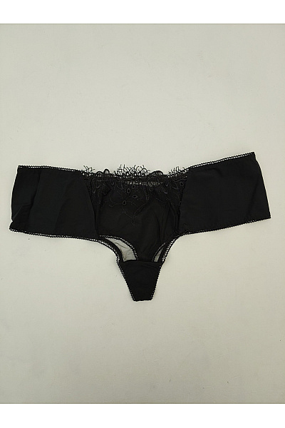 Kamea lingerie Černé luxusní krajkové tanga Vel. 2XL | kamea lingerie | obrázek 2