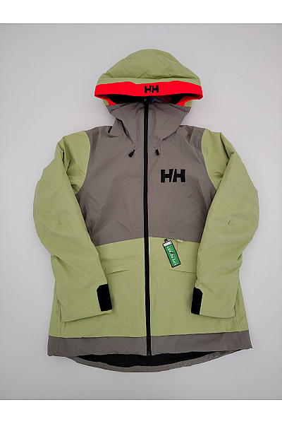 Helly Hansen Dámská khaki sportovní lyžařská bunda s kapucí Velikost XS/TP | Helly Hansen | obrázek 2
