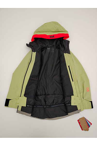 Helly Hansen Dámská khaki sportovní lyžařská bunda s kapucí Velikost XS/TP | Helly Hansen | obrázek 5