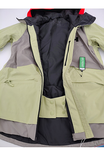 Helly Hansen Dámská khaki sportovní lyžařská bunda s kapucí Velikost XS/TP | Helly Hansen | obrázek 8