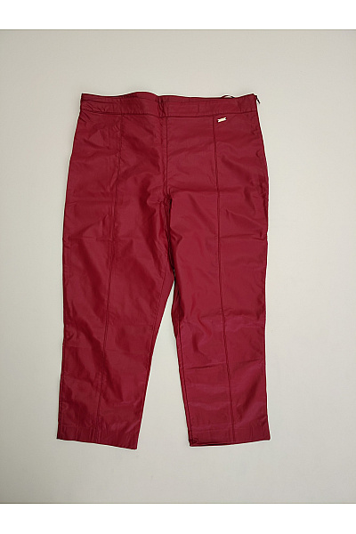 TWINSET Červené elegantní společenské kalhoty s puky Velikost XL | TWINSET | obrázek 2