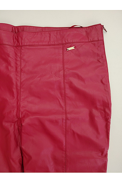 TWINSET Červené elegantní společenské kalhoty s puky Velikost XL | TWINSET | obrázek 4