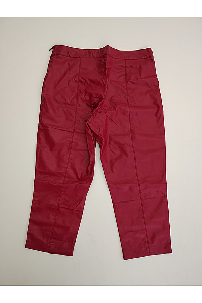 TWINSET Červené elegantní společenské kalhoty s puky Velikost XL | TWINSET | obrázek 8