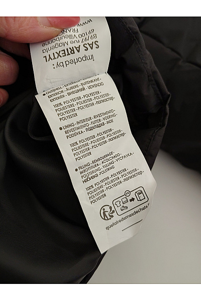 Geographical Norway Černá pánská zimní prošívaná puffer bunda s kapucí Vel. EU XL | Geographical Norway | obrázek 7