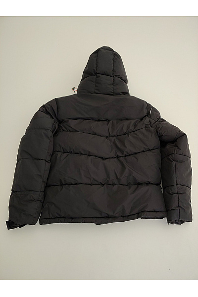 Geographical Norway Černá pánská zimní prošívaná puffer bunda s kapucí Vel. EU XL | Geographical Norway | obrázek 8