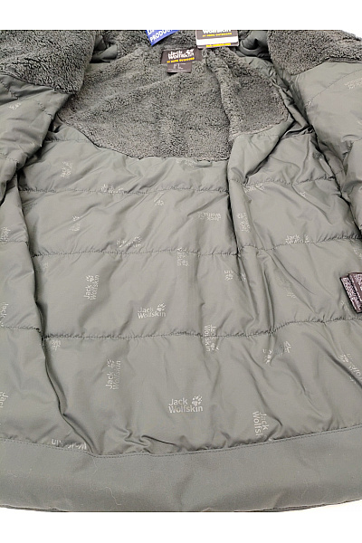 Jack Wolfskin Dámská khaki zimní outdoorová bunda s kapucí Vel. EU S | Jack Wolfskin | obrázek 8