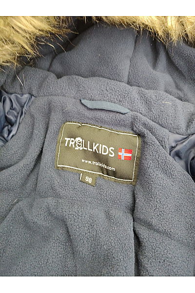 TROLLKIDS Dětská outdoorová zimní kombinéza s kapucí Velikost EU 98 | TROLLKIDS | obrázek 8