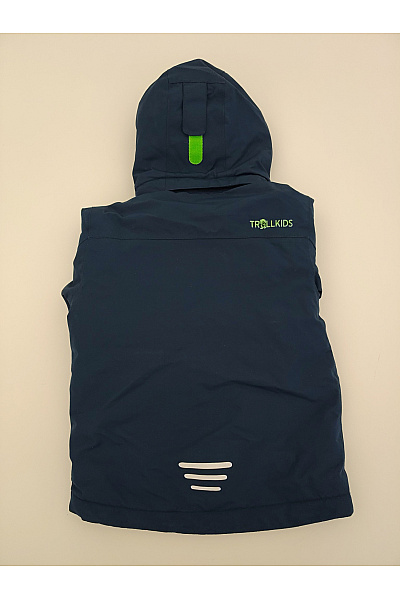 TROLLKIDS Modrá chlapecká softshellová outdoorová bunda Velikost EU 110 | TROLLKIDS | obrázek 5
