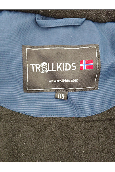 TROLLKIDS Modrá chlapecká softshellová outdoorová bunda Velikost EU 110 | TROLLKIDS | obrázek 6