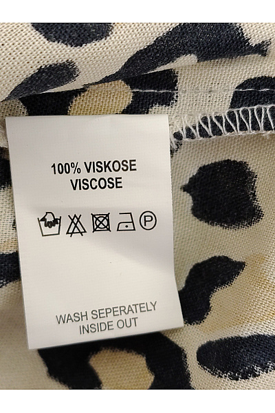 Zwillingsherz Dámská vzorovaná halenka s dlouhým rukávem a střapci Velikost L/XL | Zwillingsherz | obrázek 7