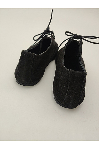 Comfortfusse Černé semišové šněrovací polobotky bez podpatku Vel. EU 39 | Comfortfusse | obrázek 4