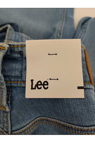 Lee Dámské bavlněné džíny rovné s vysokým pasem Vel. 31/26 | Lee  | obrázek 6