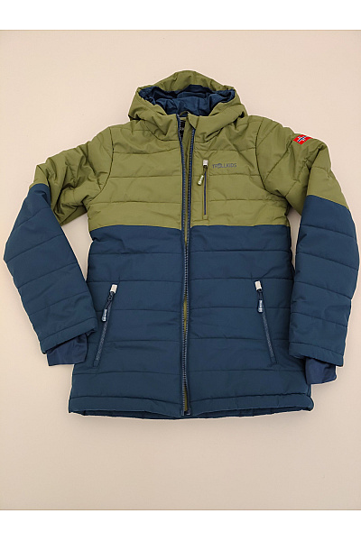 TROLLKIDS Chlapecká khaki modrá outdoorová bunda prošívaná Velikost EU 176 | TROLLKIDS | obrázek 2