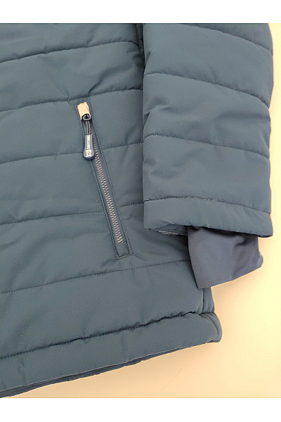 TROLLKIDS Chlapecká khaki modrá outdoorová bunda prošívaná Velikost EU 176 | TROLLKIDS | obrázek 3
